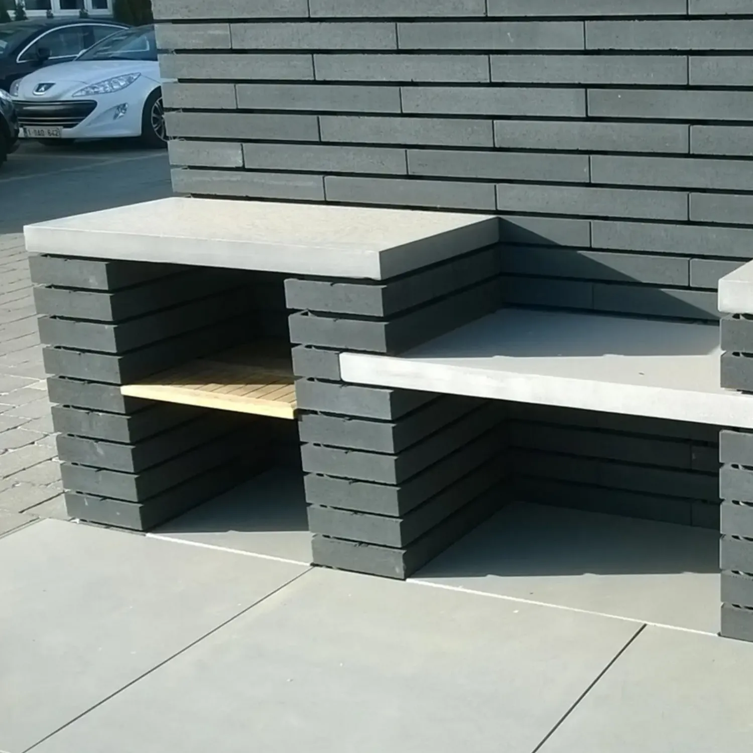 Discount RBR Nordic-Wall afdækning, 60x30x10 cm, koks