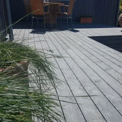 Online Re-textile brædt m/fer og not sort  28x150x3600 mm