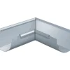 Outlet Rheinzink 90° kvartrund indv. gering 333x300x0,7 mm