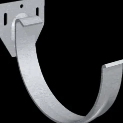 Rheinzink Zinktagrender^halvrund konsoljern u/fjeder 280x304 mm