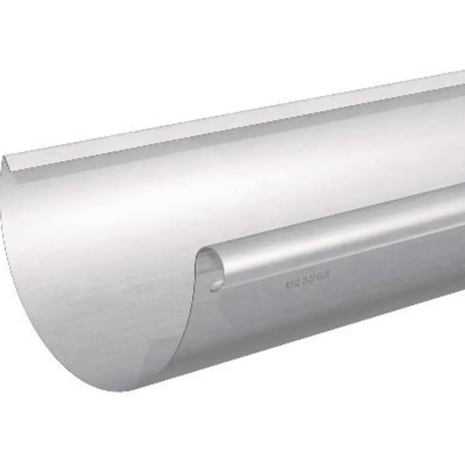 Rheinzink Zinktagrender^halvrund tagrende 333x3000x0,7 mm