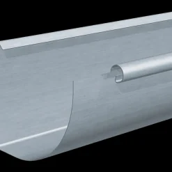 Rheinzink Zinktagrender^kvartrund tagrende 333x3000x0,7 mm