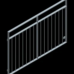 Balkoner Og Baldakiner^Rækværk 154 cm