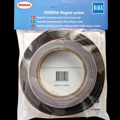 Plasttage^Rodena magnet/stål-liste 2m