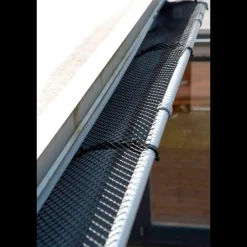 RIAS Tilbehør Til Tage Og Tagrender^Rodena tagrendenet inkl. clips 160 x 6000 mm. - sort