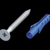 Roliba Tilbehør Til Gulve^gulvskrue t/gulvskinner 3x30 mm galvaniseret 10 stk