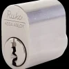 Ruko Låsekasser, Cylindre Og Dørbeslag^RB1660 oval cylindersæt 2 stk rustfrit look