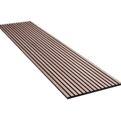 Akustikpaneler^Rungsted akustikpanel valnød, 20 x 600 x 3000 mm