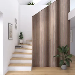 Akustikpaneler^Rungsted akustikpanel valnød, 20 x 600 x 3000 mm