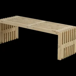 Clearance Rustik Trallebænk Design natur 138x49x45 cm