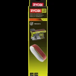 Outlet Ryobi BSS100A5 slibebånd 100x914 mm K80 5 stk