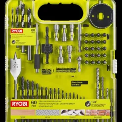 Ryobi Bits- Og Bitssæt^RAKDD60 bor- og bitssæt 60 dele
