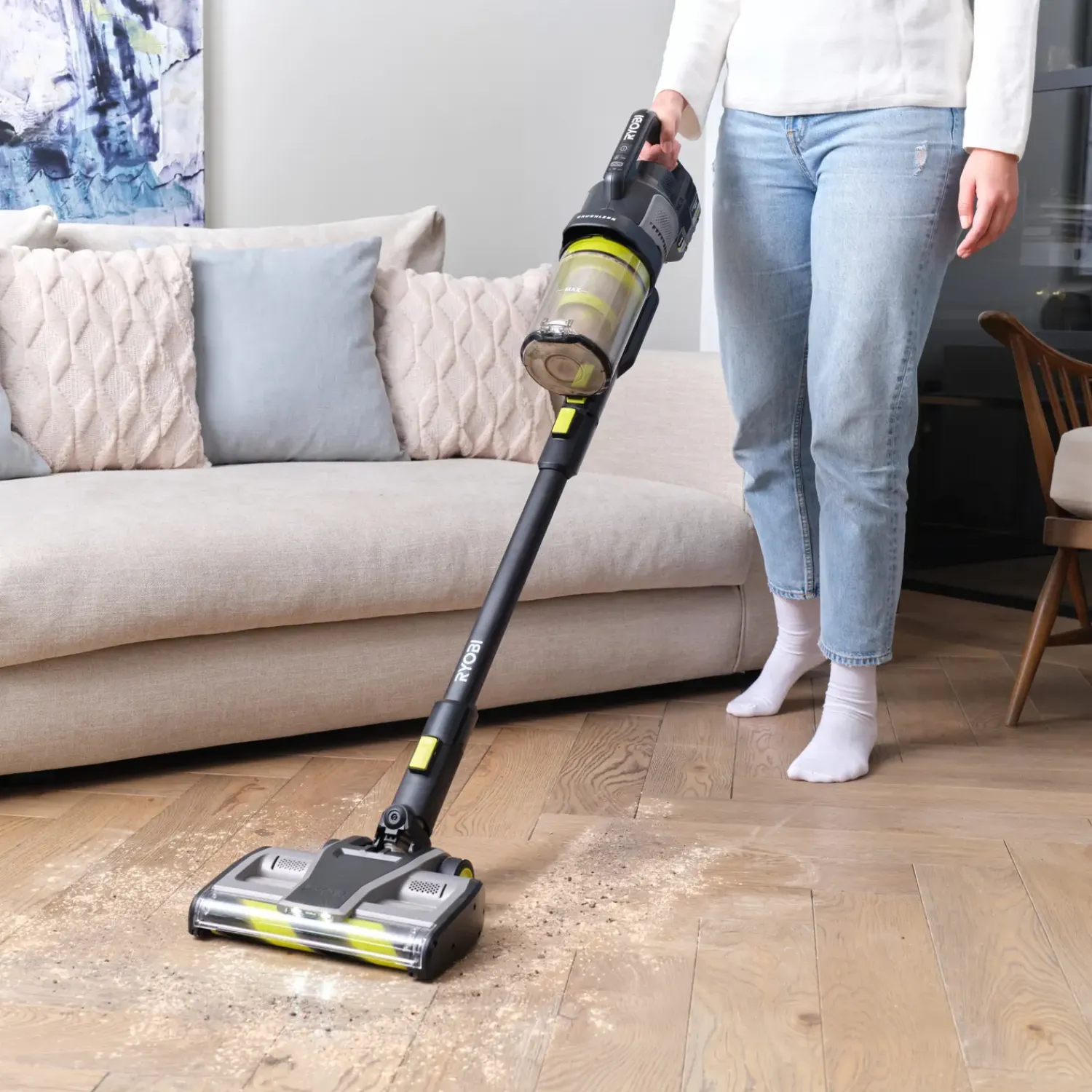 Ryobi Støvsugere^RASV18BL-0 18V ONE+ støvsuger solo