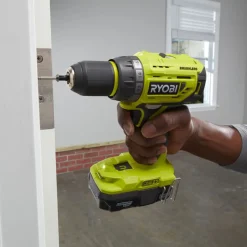 Ryobi Bore- Og Skruemaskiner^R18DD7-220S bore-/skruemaskine 18V ONE+ 2x2,0 Ah