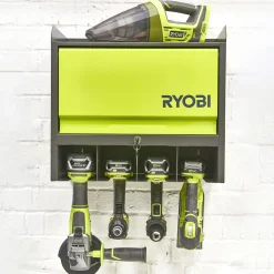 Ryobi Arbejdsborde Og Reoler^RHWS-01 værktøjsskab til væg med låge