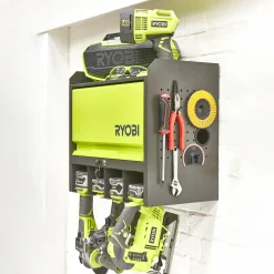 Ryobi Arbejdsborde Og Reoler^RHWS-01 værktøjsskab til væg med låge