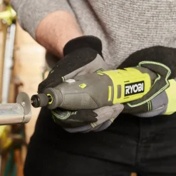 Outlet Ryobi RRT12-120BA3 multiværktøj 12V m/3 forsatser og 35 tilbehørsdele