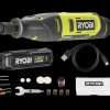 Best Ryobi RRT4-120GA15 4V USB multiværktøj, med 15 tilbehørsdele