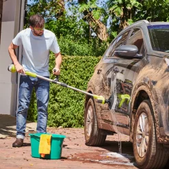 Ryobi Bilpleje^R18TPS-120G teleskop rengøringsbørste 1x2,0 Ah 18V ONE+