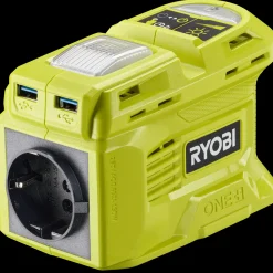 Ryobi Batterier Og Opladere^RY18BI150B 2-i-1 inverter og oplader 18V ONE+