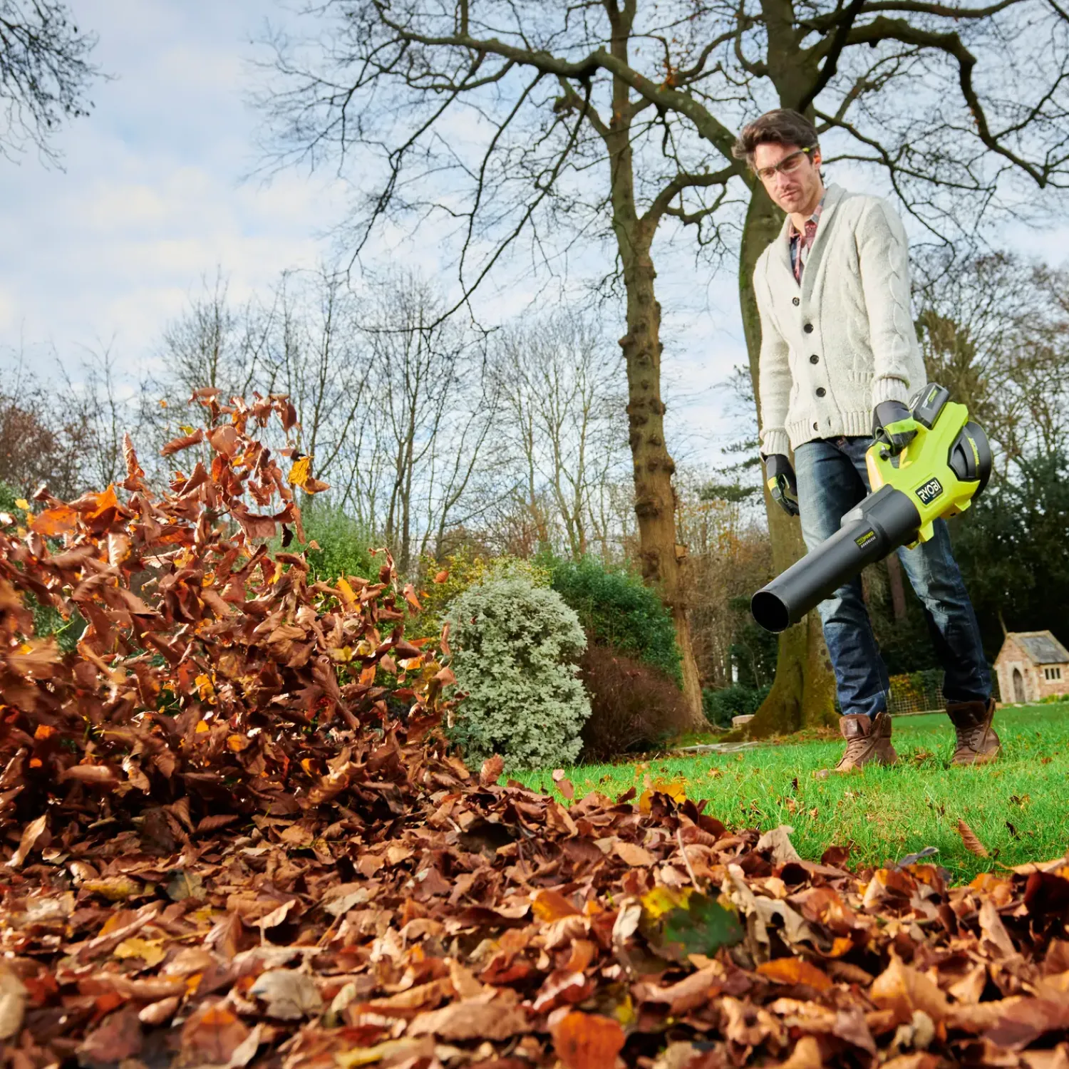 Ryobi Løvsugere Og Løvblæsere^RY36BLXB-0 løvblæser 36V MAX POWER solo