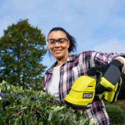 New Ryobi RY18GSA-0 18V 2-i-1 græs-/hækkeklipper 18V ONE+ solo