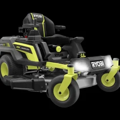 Sale Ryobi RY72ZTRX107-210 72V 107 cm zero turn plæneklipper 2x10 Ah batt.