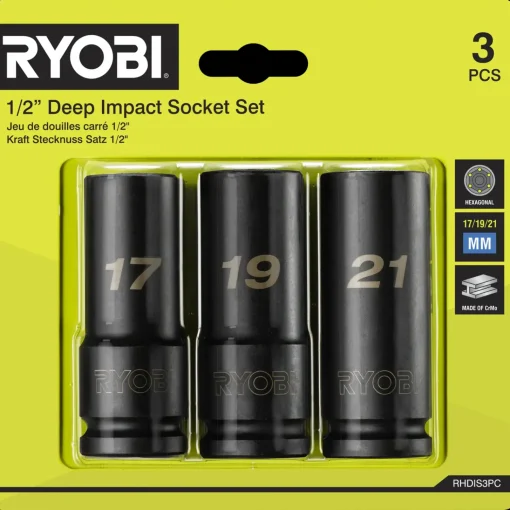 Online Ryobi slagtoppesæt RHDIS3PC