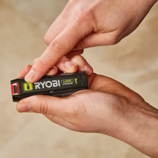 Ryobi Batterier Og Opladere^4V 3,0 Ah USB lithium batteri