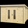 Sale Sacramento hytte/redskabsrum med dobbeltdør, 8,2 m²