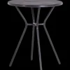 Haveborde^Saga cafebord Ø60cm sort