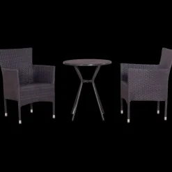 Haveborde^Saga cafebord Ø60cm sort