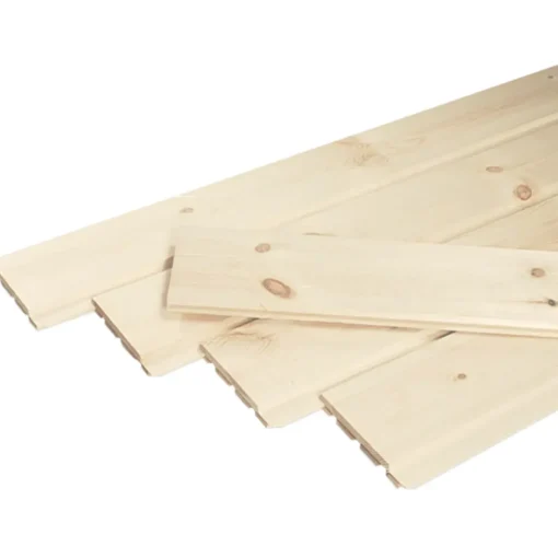 Discount Saunabeklædning granrustik 19x100 mm ubehandlet 3,0 m