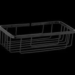 Sæbehylder^Sæbeholder rektangel mat sort