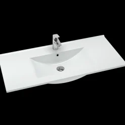Outlet Scanbad Amber Vask 101x45,5 cm porcelæn hvid