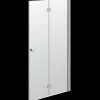 Scanbad Brusedøre Og Brusevægge^brusedør 180 grader satin/klart glas 200x100 cm