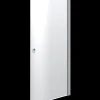 Scanbad Brusedøre Og Brusevægge^brusedør E - halvrund klart satin/klart glas, model 100
