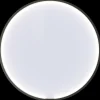 Clearance Scanbad Moon rammespejl Ø75 cm, sort, lysstyring