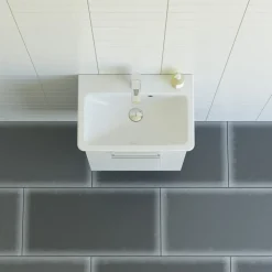 Online Scanbad Multo+ vaskeskab m/ Lotto vask 55 cm hvid højglans