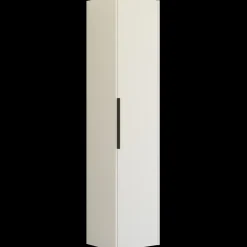 Hot Scanbad NOW højskab m/enkelt låge 176x40x35 cm mat sand, stribet front