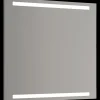 Best Scanbad Repeat spejl 70x80 cm med LED lys i top og bund