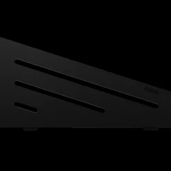Best Schlüter Wave sæbehylde firkantet farvebelagt aluminium matsort 154x295 mm