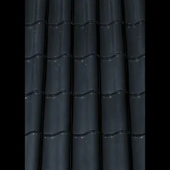 V. Meyer Tagsten^Sinfonie vingefaltagsten sort glaseret