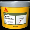 New Sika Skalflex Facade- Silikatmaling 019 mørk teglrød 10 L