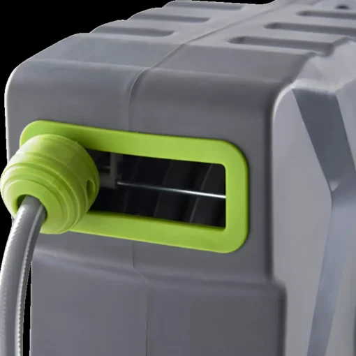 Havevanding^Slangeopruller til væg m/20 1/2" PVC slange