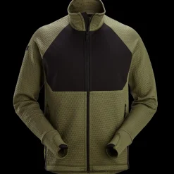 Jakker Og Veste^Snickers 8404 mellemlagsjakke Khakigrøn/sort str. L