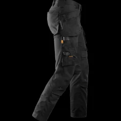 Sale Snickers Allroundwork arbejdsbukser med hylsterlommer stretch sort str. 52