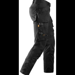 Sale Snickers Allroundwork arbejdsbukser med hylsterlommer stretch sort str. 52