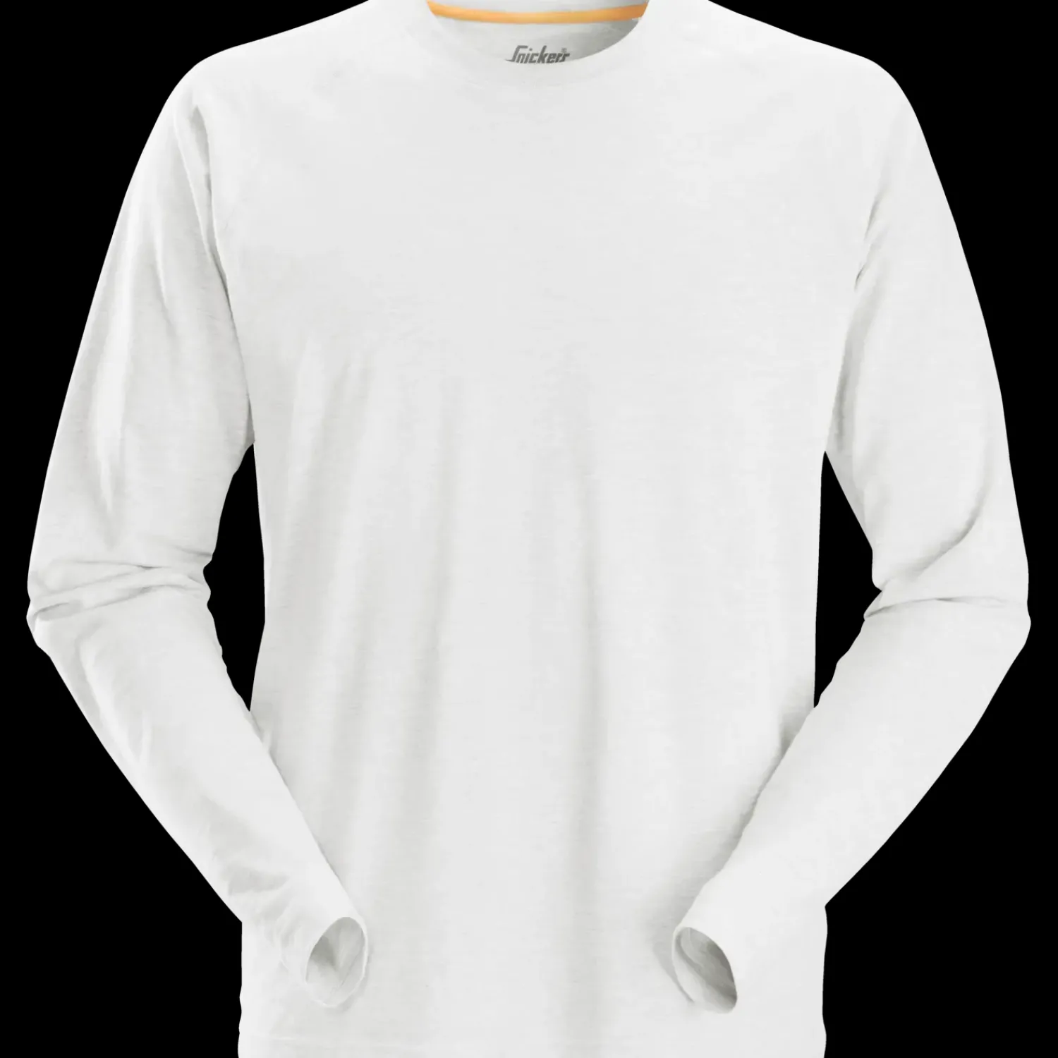 Snickers T-Shirts^Allroundwork t-shirt langærmet hvid str. M