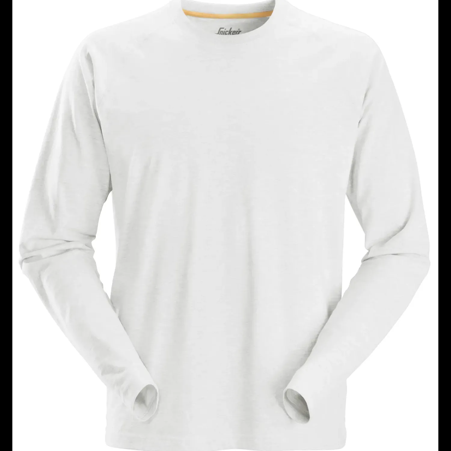 Snickers T-Shirts^Allroundwork t-shirt langærmet hvid str. M